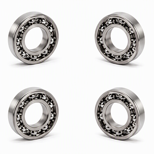 35x62x14mm S6007 316L Stainless Steel Open Ball <b>Bearing</b> Seawater Resistant Austenitic Steel for Marine Chemical Machinery Use - Product Image 2