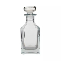 Flacon d'aromathérapie en verre de luxe 150 ml, flacon diffuseur de parfum en verre transparent