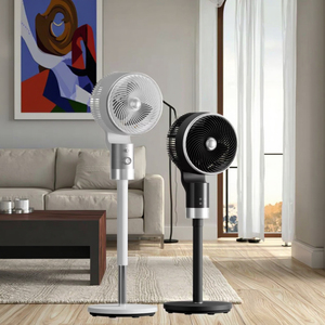 Điện một mảnh đứng fan hâm mộ với điều khiển từ xa nhựa Quạt làm mát không khí cho hộ gia đình & khách sạn sử dụng lắp đặt sàn - Product Image 3