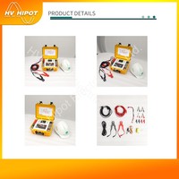 Testeur de résistance d'enroulement CC portable monophasé HVHIPOT DC 10A avec garantie d'un an, tension 220V
