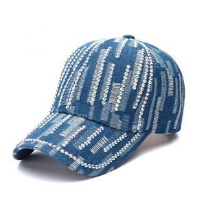 Chapeaux de baseball Bling <span class=keywords><strong>pour</strong></span> femmes et filles Chapeau en strass Casquette de baseball scintillante avec <span class=keywords><strong>mots</strong></span> - Product Image 1