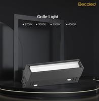 Suspension linéaire LED moderne pour intérieur, tube lumineux en aluminium, étanche, dimmable, CRI 90 élevé, pour bureaux et musées