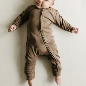 Mono de primavera y otoño para niño pequeño, mono relajado, ropa de Boutique para niños, pelele para bebé, mono de algodón orgánico con cremallera, piezas - Product Image 4