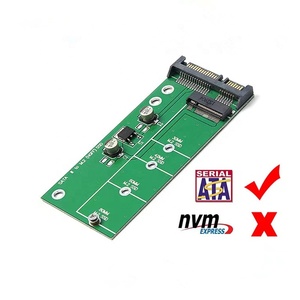 Per <span class=keywords><strong>SATA</strong></span> 3 a M.<span class=keywords><strong>2</strong></span> NGFF <span class=keywords><strong>2</strong></span>.5 pollici SSD adattatore scheda di Stock in metallo prodotto - Product Image 5