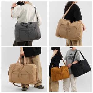 Vente en gros de petits lots de sac à bagages avec logo personnalisé pour voyage d'affaires sac de rangement pliable de grande capacité en nylon étanche - Product Image 6