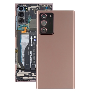 <span class=keywords><strong>Cover</strong></span> Posteriore di Qualità per <span class=keywords><strong>Batteria</strong></span> <span class=keywords><strong>Samsung</strong></span> Galaxy Note20 Ultra <span class=keywords><strong>con</strong></span> Copertura per Lente Fotocamera (Oro Rosa) - Product Image 1