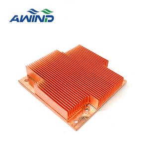 Mật Độ Cao Làm Mát Không Khí CƯỠNG BỨC Đồng Lớn Tản Nhiệt Cpu Vuông <span class=keywords><strong>Gpu</strong></span> Tản Nhiệt - Product Image 5