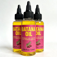 Minyak Pertumbuhan Rambut Batana 100% Alami Organik Vegan dengan Peppermint, Rosemary, Castor, dan Biji Labu, Mencegah Rambut Rontok & Ujung Rambut Bercabang
