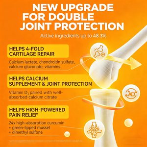 Tabletas de Condroitina Bye Pampering Pet Shark 90g para <span class=keywords><strong>Perros</strong></span> y Gatos - Suplemento de Calcio para Fortalecer Huesos y Promover la Salud de las Articulaciones y el Cartílago - Product Image 2