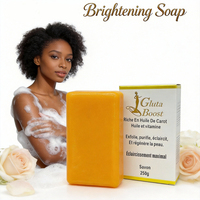 Savon éclaircissant maximal, élimine les taches brunes, enrichit, purifie, régénère, huile d'argan et vitamine C, savon antibactérien