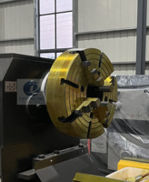 Tour horizontal à interstice large CW6280 robuste - Glissière renforcée de 550 mm, alésage du broche de 105 mm, coupe puissante pour pièces d'ingénierie