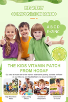 Patch transdermique multivitaminé pour enfants, soutien à la croissance et à l'immunité des enfants, patch vitaminé doux pour la peau, OEM ODM
