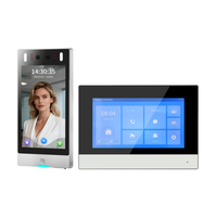 Sistema de Control de Acceso Biométrico Ante con Pantalla Táctil, RFID, Reconocimiento Facial e Intercomunicador