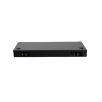 Untuk Rak yang Dapat Dipasang di Rak, 48 Core LC 24 Port 1U Cold-rolled Wiring Board OM2 Multimode Optical Fiber Terminal Box Patch Panel Cina