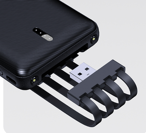 ที่ชาร์จโทรศัพท์มือถือแบบพกพาอเนกประสงค์ แบตสำรองจากโรงงาน ความจุ 10000mAh ชาร์จเร็<span class=keywords><strong>ว</strong></span> แบตเตอรี่สำรองสำหรับโทรศัพท์มือถือ - Product Image 3