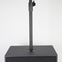Système de sonorisation colonne 3 voies amplifié avec DSP et Bluetooth 5.0 pour fêtes en extérieur et spectacles de rue