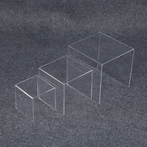 Espositore da Boutique, Set di 3 Supporti a Forma di U in PMMA, Espositore <span class=keywords><strong>per</strong></span> Gioielli in Acrilico Trasparente - Product Image 6