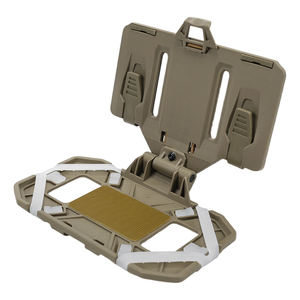 Support de téléphone portable pour gilet tactique, support de navigation pliable pour appareils intelligents, en matériau ABS, pour fixation sur plaque de gilet ou de plateforme de poitrine - Product Image 6