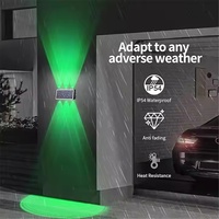 Shingel LED Solaire Paysage Lampe haut et bas Lumineux Extérieur Étanche Solaire Appliques Murales