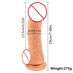 Dispositivo di Masturbazione Femminile Impermeabile da 19cm, Pene Artificiale Color Carne per Donne Adulte - Product Image 6