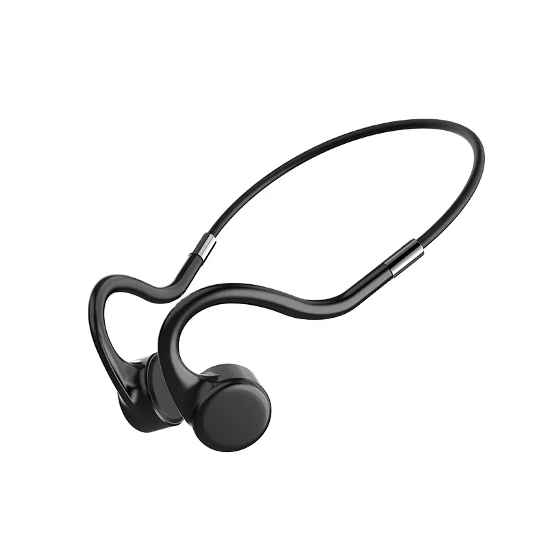 Không Thấm Nước Mát Sweatproof Tập Thể Dục Đi Xe Đạp Không Dây Tai Nghe Bt5.0 Mở Tai Bone Conduction Tai Nghe Tai Nghe Cho Thể Thao