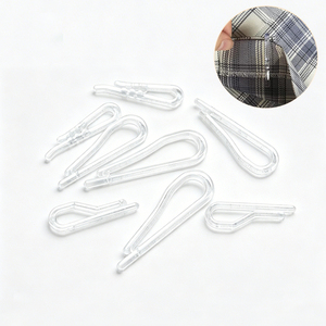 Clip transparent de 3,5 cm pour chemise et pantalon, <span class=keywords><strong>pince</strong></span> magique pour retrousser les jambes de pantalon, clip pour <span class=keywords><strong>jupe</strong></span> JK, anti-plis, sans trace - Product Image 1