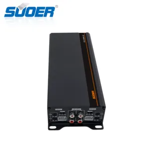 Suoer CU-1000.1 super mini taille amplificateur de puissance audio de voiture grande puissance efficace 1000 watts