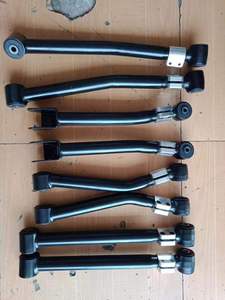 Sistemas de Suspensión Todoterreno para Jeeps Wranglers JL <span class=keywords><strong>4x4</strong></span>, Brazos de Suspensión de 8 Brazos, Elevación de 4 Pulgadas, Kits de Brazos Cortos Ajustables, Hierro Negro, 1 Juego - Product Image 3