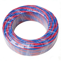 Câble d'alimentation en paire torsadée RVS 2 conducteurs 2*2,5 mm² en cuivre sans oxygène flexible 300V pour système d'alarme, interphone et bâtiment
