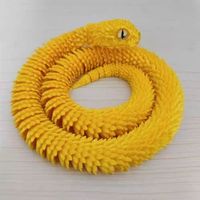 Vente en gros OEM personnalisé Modèles de jouets serpents et vipères imprimés en 3D, Animaux lumineux, Animaux en plastique tendance, Dinosaures, Catégorie de produits