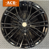 Rines Forjados de 17, 18, 19, 20, 21 y 22 Pulgadas, 5x100, 5x112, 5x114.3, 5x120, Negros Brillantes, Estilo BMW 845M, para M3, M4, G20, G80