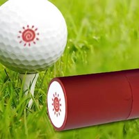 Marqueur de balle de golf à séchage rapide, en plastique multicolore, accessoire de golf, symbole pour cadeau de golfeur