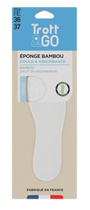 Solette in Spugna di Bambù con Supporto in Lattice Antiscivolo, Solette Assorbenti in Fibra, Solette Comfort ad Asciugatura Rapida - Product Image 3