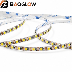 ไฟแถบ LED ป้องกันแสงสะท้อน CCT สองสี 120LED/M 2835 LED Tape Light 24V 10W/M แผ่นทองแดงเคลือบไฟฟ้า 5&8 มม. ตัดได้ทุกจุด CRI สูง - Product Image 2