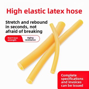 Tuyau en <span class=keywords><strong>caoutchouc</strong></span> latex jaune, <span class=keywords><strong>bande</strong></span> élastique, corde extensible, tuyau de condenseur, haute élasticité, température de fonctionnement -10~90 - Product Image 3