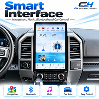 Autoradio de style Tesla, Carplay 128G pour Ford F-150 2015-2021, 16,8 pouces, Android