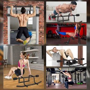 Barre de porte multifonctionnelle <span class=keywords><strong>pour</strong></span> l'entraînement de la force à domicile Barre d'immersion <span class=keywords><strong>pour</strong></span> l'entraînement à la maison - Product Image 3