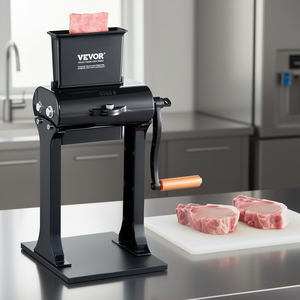 Máquina ablandadora de carne Vevor de acero inoxidable, de uso pesado, operación manual, herramienta de cocina para carne de aves. - Product Image 2