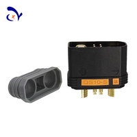 Connecteur mâle-femelle anti-étincelles QS10-S haute température 180A pour batterie de drone agricole et avion RC 4AWG