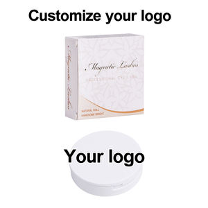 재사용 가능한 두꺼운 부드러운 천연 긴 마그네틱 속눈썹 응용 프로그램 개인 라벨 3d 거울과 자기 인조 속눈썹 - Product Image 6