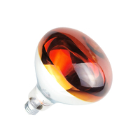 Bongbada haute efficacité IR R125 volaille lampe chauffante ampoule infrarouge lampe chauffante pour poussins de ferme Chine fabricant