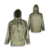 Veste de pluie légère, respirante, coupe-vent et hydrofuge pour homme KPO-AWA-PO, service OEM, veste personnalisable