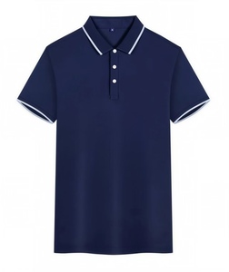 Chemises polo piqué de haute qualité pour hommes, douces, respirantes, manches courtes, style smart casual, golf, broderie personnalisée, vente en gros - Product Image 1