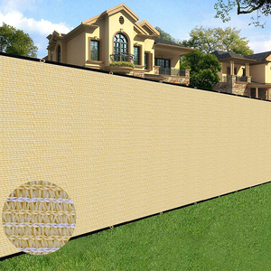 Paravent <span class=keywords><strong>extérieur</strong></span> <span class=keywords><strong>extensible</strong></span> beige pour balcon et terrasse, écran d'intimité, filets d'ombrage - Product Image 3