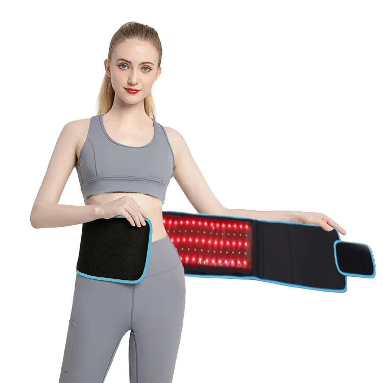 Slimming Weight Loss Pain Relief 660nm 850nm Portable Dual-Wavelength Red Light Therapy Panel Belt