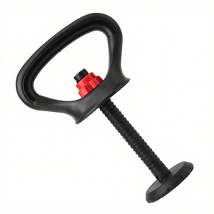 Spain Stock Adjustable Kettlebell Handle <b>Weight</b> Plates Heavy Duty PVC Construction Eco-Friendly Durable Home <b>Gym</b> Strength - Product Image 3
