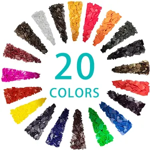 Precio de fábrica 20 colores pigmento vela cera material chip fabricación vela DIY varias velas materias primas