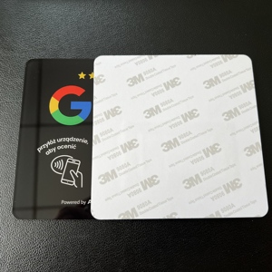 NFC Tap Table Tag Tag 13.56MHz per i pagamenti di biglietti da visita Google Plate Instagram <span class=keywords><strong>recensioni</strong></span> QR Code Map Menu Hotel acrilico - Product Image 5