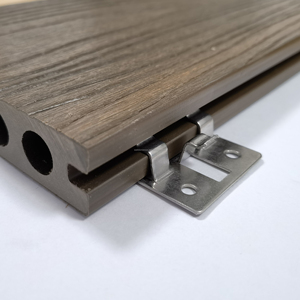 Plancher de <span class=keywords><strong>terrasse</strong></span> <span class=keywords><strong>composite</strong></span> WPC/<span class=keywords><strong>terrasse</strong></span> extérieure/<span class=keywords><strong>clips</strong></span> de <span class=keywords><strong>terrasse</strong></span> en bois dur massif - Product Image 2