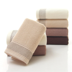 Luxury 100% Cotton Quick-Dry Soft Super Absorbent Adult Woven Rectangle <b>Bath</b> <b>Towels</b> <b>Set</b> 10 <b>Towels</b> - Product Image 1